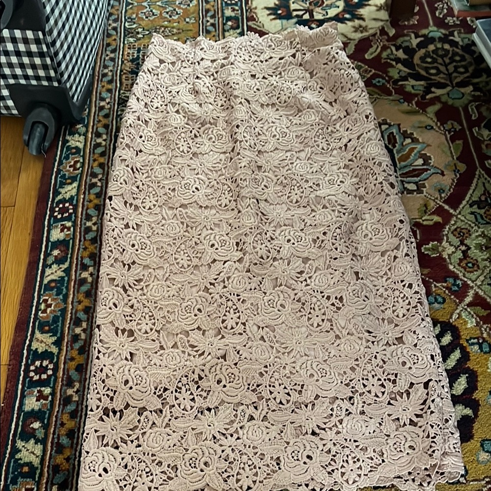 Elegant Lace Midi Skirt - H&M